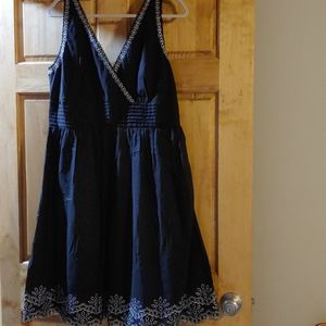 NWOT Calvin Klein size 14 black & silver dress